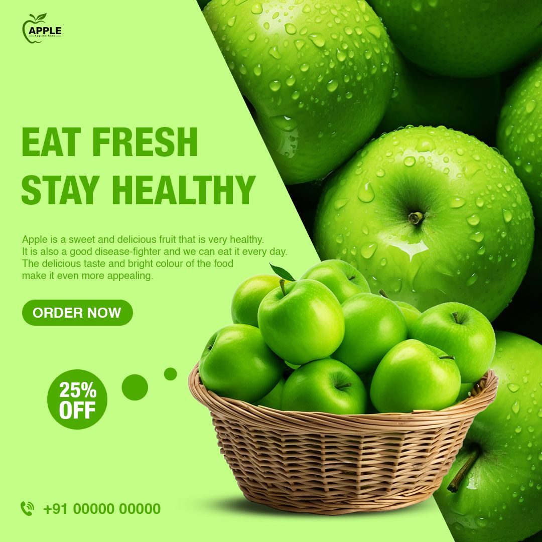 Reference — bold diagonal split layout from a food ad
