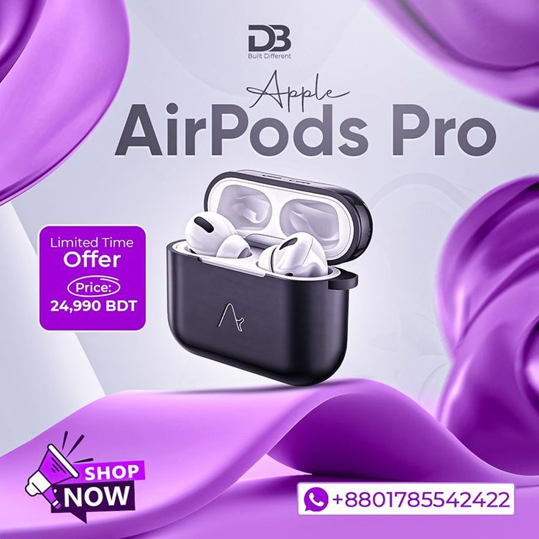 Pinterest reference — AirPods Pro with silk ribbon