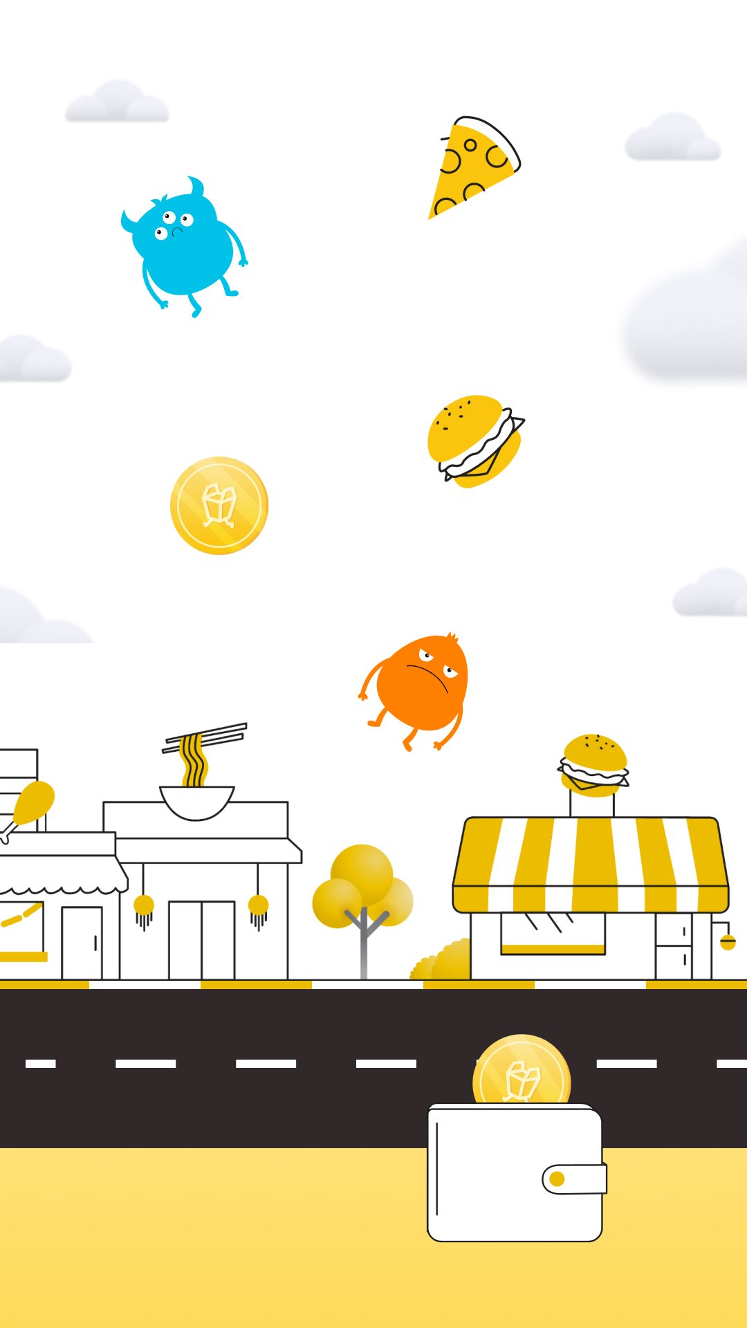 Mishloha catching game — gameplay screen